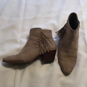 Sam Edelman fringe booties